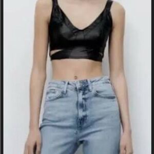 Zara Black Women's Tank Top